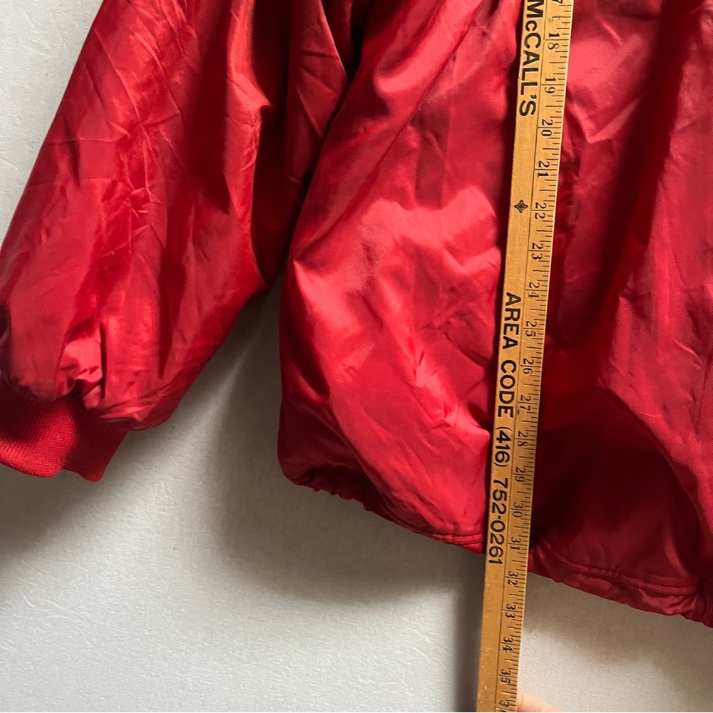 Vintage Nike Reversible Zip-Up Hoodie Red/Grey Zip Front Rare Find Men’s Sz 2XL - Picture 6 of 14
